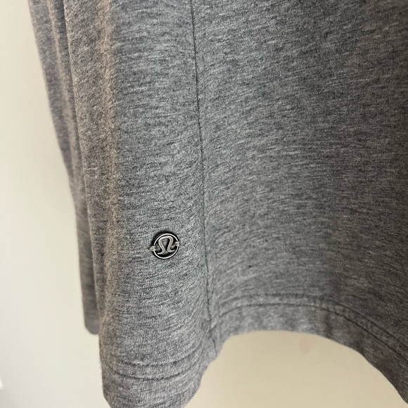 Lululemon Coast Wrap II Gray Sweater Size 6 - Picture 5 of 10
